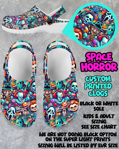 SPACE HORROR - CLOG RUN 6 - PREORDER CLOSING 3/4