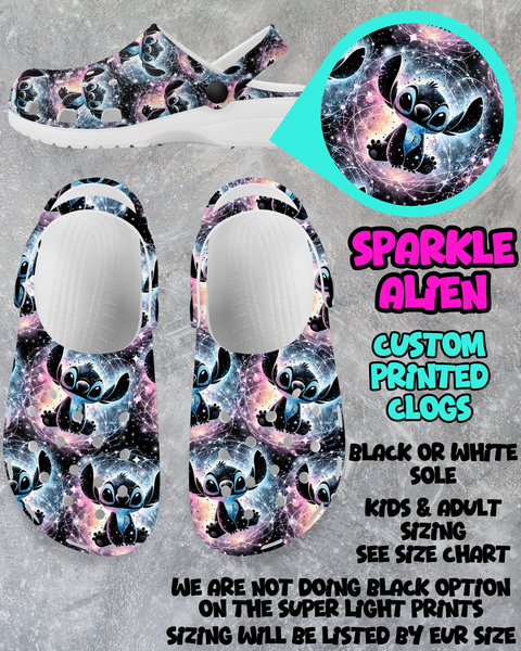 SPARKLE ALIEN - CLOG RUN 6 - PREORDER CLOSING 3/4