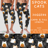 Ready To Ship - Spook Cats Full Length Joggers - OS & TC