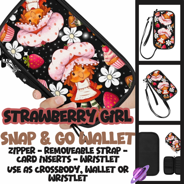 STRAWBERRY GIRL - SNAP & GO WALLETS PREORDER CLOSING 12/18