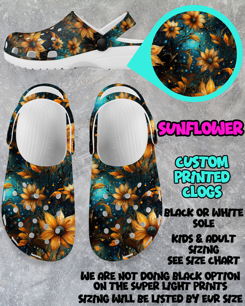 SUNFLOWER - CLOG RUN 6 - PREORDER CLOSING 3/4