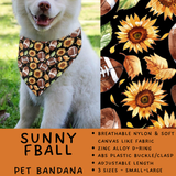 Batch #486 - Pet Gear Collection - Closes 2/6 - ETA early April - Sunny FBall Collar Bandana