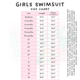Ready to Ship - Lemon Love Girls Swimsuit - 10