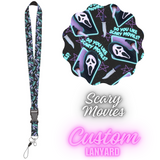 CUSTOM LANYARDS-SCARY MOVIES