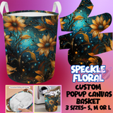 SPECKLE FLORAL - STORAGE BASKETS ROUND 5 - PREORDER CLOSING 3/16