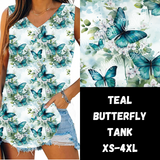 TEAL BUTTERFLY-SPRING PPO PREORDER CLOSING 1/23