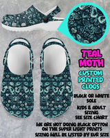 TEAL MOTH - CLOG RUN 6 - PREORDER CLOSING 3/4