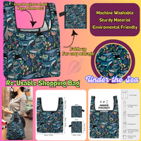 UNDER THE SEA - Re-Usable Shopping Bags PREORDER Closing 1/15