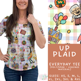 Batch #485 - Fun Run 19 - Closes 2/4 - ETA early April - Up Plaid Everyday Tee