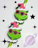 GREEN BOW- 3D PRINTED STRAW CHARM