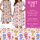 Batch #485 - Fun Run 19 - Closes 2/4 - ETA early April - Vint SS Adult & Kids Dresses