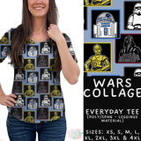 Batch #485 - Fun Run 19 - Closes 2/4 - ETA early April - Wars Collage Everyday Tee
