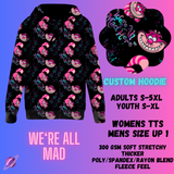 PULLOVER HOODIE RUN 1-WE'RE ALL MAD