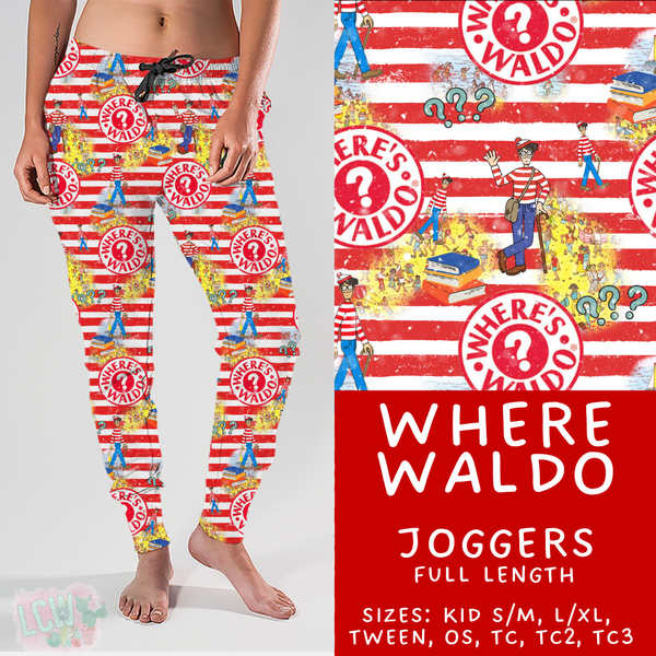 Batch #456 - Storybook Collection 4 - Closes 11/28 - ETA late Jan - Where Waldo Jogger