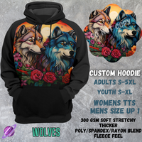 WOLVES -CUSTOM HOODIES RE-RUN PREORDER CLOSING 5/11
