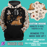 WOODED DEER HOODIE-OUTFIT RUN PREORDER CLOSING 1/10 -CUSTOM HOODIES RE-RUN PREORDER CLOSING 5/11