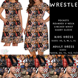 Batch #485 - Fun Run 19 - Closes 2/4 - ETA early April - Wrestle Adult & Kids Dresses
