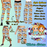 WINTER SISTERS- LEGGING/JOGGER/LOUNGER/SHORTS - ALL THINGS MAGICAL PREORDER CLOSING 2/4