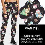 XMAS POKE - HOLIDAY RUN 1 - JOGGER/CAPRI PREORDER CLOSING 9/17 ETA EARLY NOV