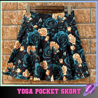 IRIDESCENT FLORAL SKETCH - POCKET SKORT RUN 2 - PREORDER CLOSING 5/21