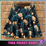 IRIDESCENT FLORAL SKETCH - POCKET SKORT RUN 2 - PREORDER CLOSING 5/21