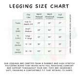 Ready to Ship - Magic Cards Side Panel Pocket Leggings - TC