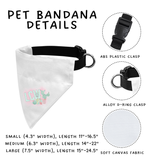 Batch #486 - Pet Gear Collection - Closes 2/6 - ETA early April - Bur Plaid Pet Collar Bandana