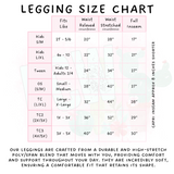 Batch #458 - Black & Teal Collection - Closes 12/3 - ETA late Jan - BT Floral Full Length Leggings