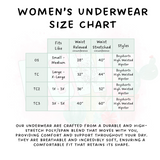 Ready To Ship - Spider Webs Women's Underwear - Boy Short TC3 - Hipster TC