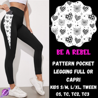 BE A REBEL - LEGGING/CAPRI-ZIP UP HOODIE OUTFIT RUN PREORDER CLOSES 1/26