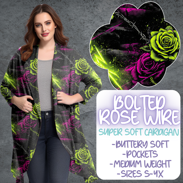 BOLTED ROSE WIRE - CARDIGAN B105 PREORDER CLOSING 5/19