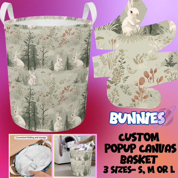 BUNNIES - STORAGE BASKETS ROUND 5 - PREORDER CLOSING 3/16