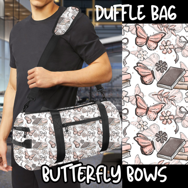 BUTTERFLY BOWS - BAG RUN 3 - DUFFLE BAG - PREORDER CLOSING 10/22