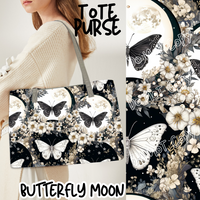 BUTTERFLY MOON - BAG RUN 3 - TOTE PURSE - PREORDER CLOSING 10/22