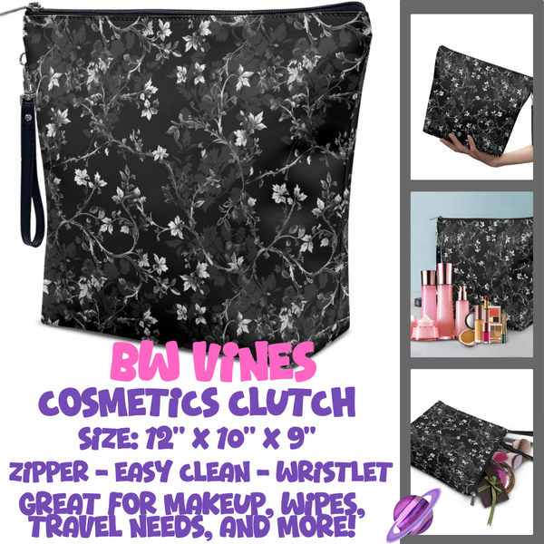 BW VINES - CUSTOM COSMETIC CLUTCH PREORDER CLOSES 12/16