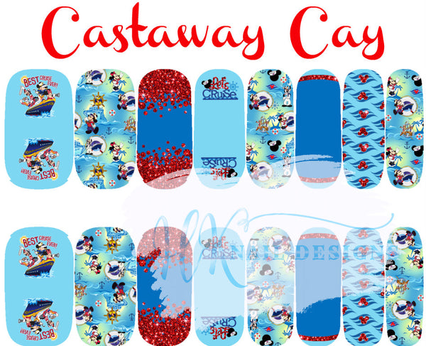 RTS- HK Nails Castaway Cay