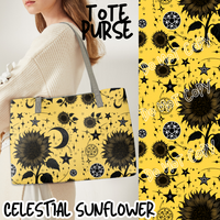 CELESTIAL SUNFLOWER - BAG RUN 3 - TOTE PURSE - PREORDER CLOSING 10/22