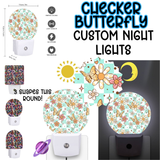 CHECKER BUTTERFLY - Custom Night Lights Round 2 Preorder Closing 2/4