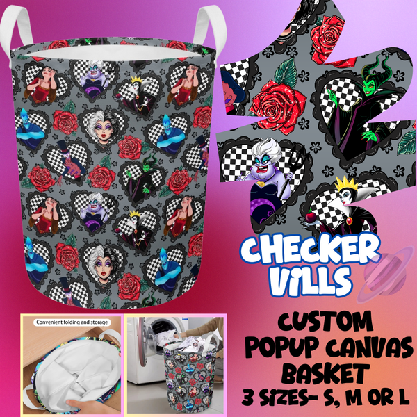 CHECKER VILL - STORAGE BASKETS ROUND 5 - PREORDER CLOSING 3/16