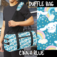 CINNA BLUE - BAG RUN 3 - DUFFLE BAG - PREORDER CLOSING 10/22