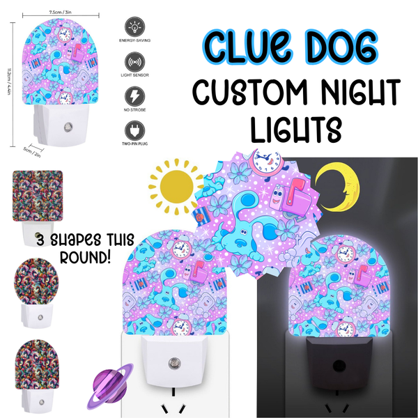 CLUE DOG - Custom Night Lights Round 2 Preorder Closing 2/4