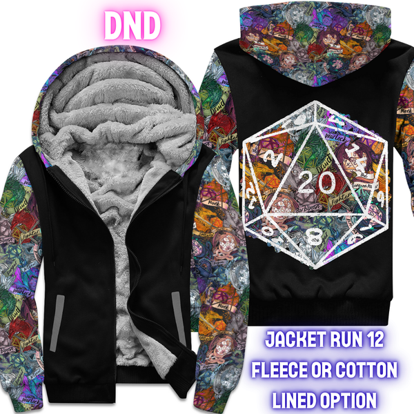 JACKET RUN 12-DND-PREORDER CLOSING 8/18