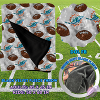 SEQUIN FB THROWS-DOLPH FB-PREORDER CLOSING 8/15