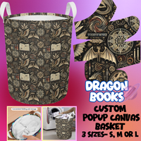 DRAGONS BOOK - STORAGE BASKETS ROUND 5 - PREORDER CLOSING 3/16