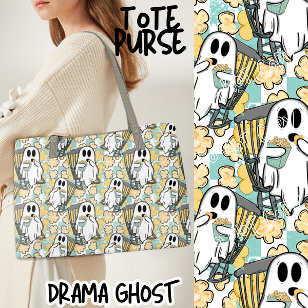 DRAMA GHOST - BAG RUN 3 - TOTE PURSE - PREORDER CLOSING 10/22