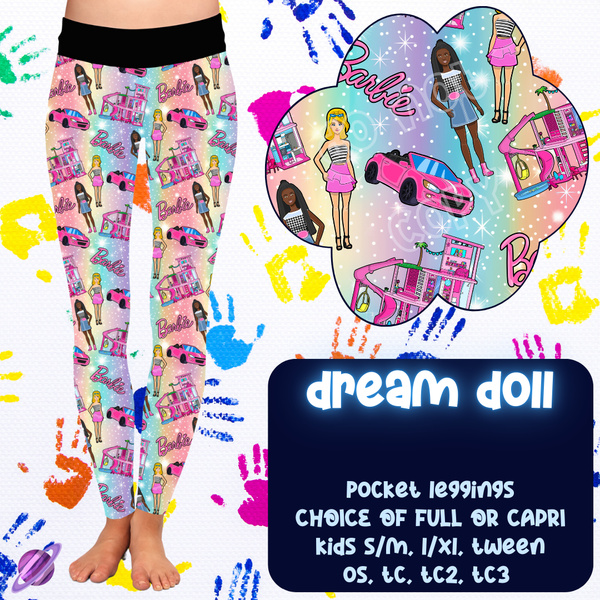 DREAM DOLL - FUN KIDS RUN -  LEGGING/CAPRI PREORDER CLOSING 11/5