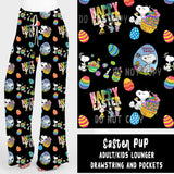 SPRING BASH RUN-EASTER PUP ADULT/KIDS LOUNGER- PREORDER CLOSING 12/17