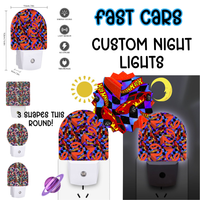 FAST CARS - Custom Night Lights Round 2 Preorder Closing 2/4