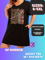GF HORROR - SLEEP SHIRT - PREORDER CLOSING 4/15
