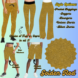 COLORFUL DENIM RERUN-GOLDEN ROD-BOTTOMS 5 STYLES-PREORDER CLOSING 7/25